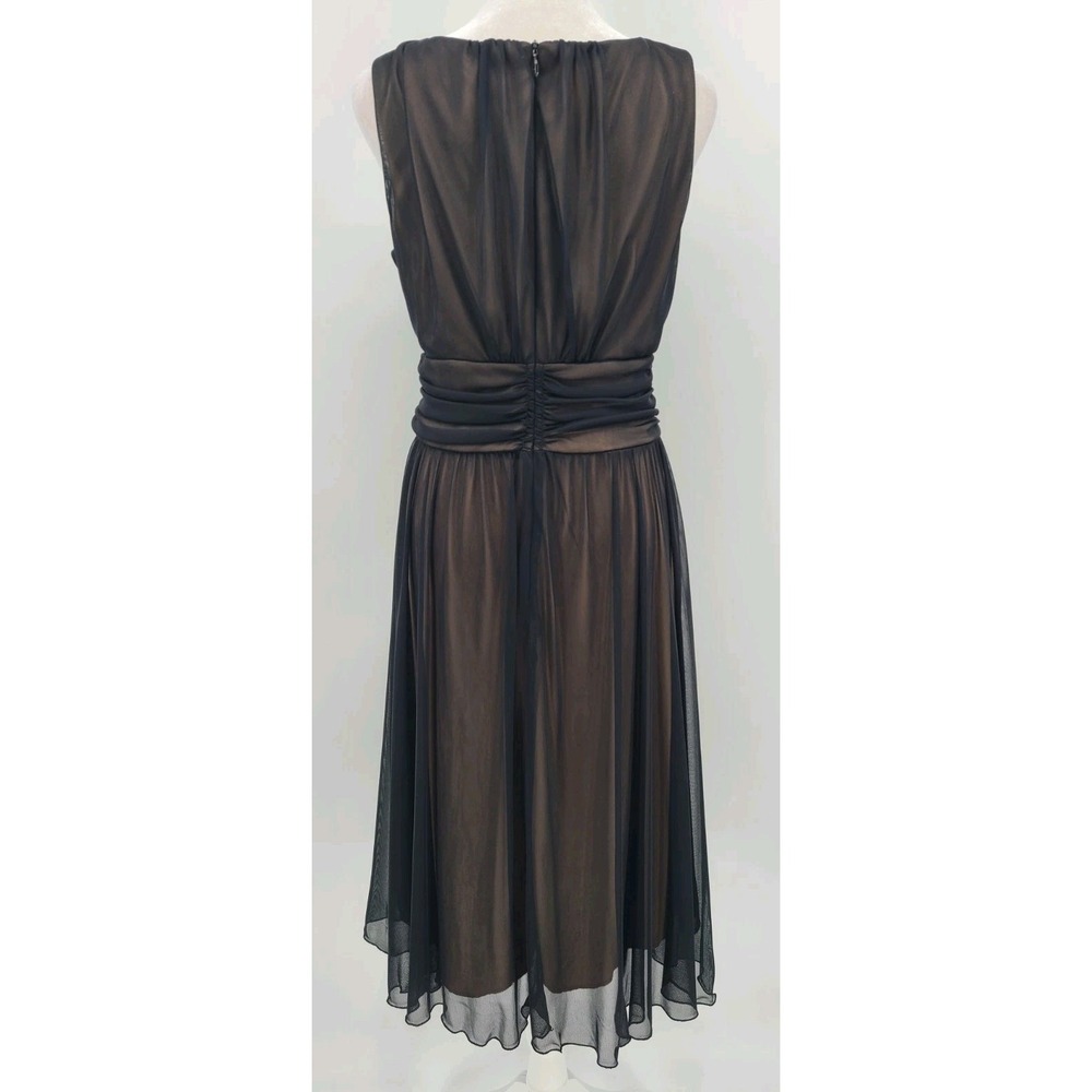 Y2K Whimsigoth Wrap Dress 8 Sheer Witchy Vamp Victorian Fairygoth - Picture 5 of 13